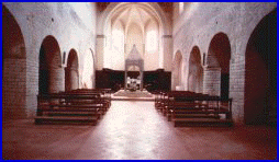 La cripta dell'abbazia